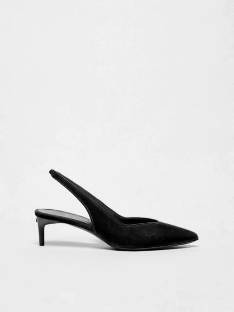 in raso 人気【MAXMARA】Ballerine slingback