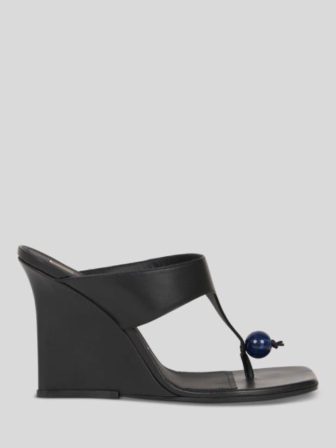 THONG SANDALS WITH WEDGE