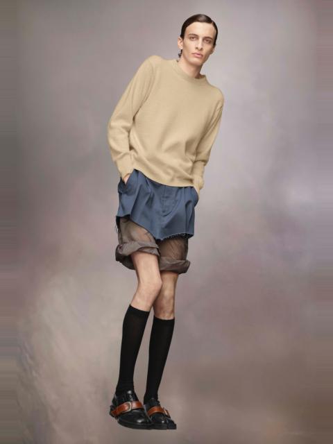 Cashmere knit sweater