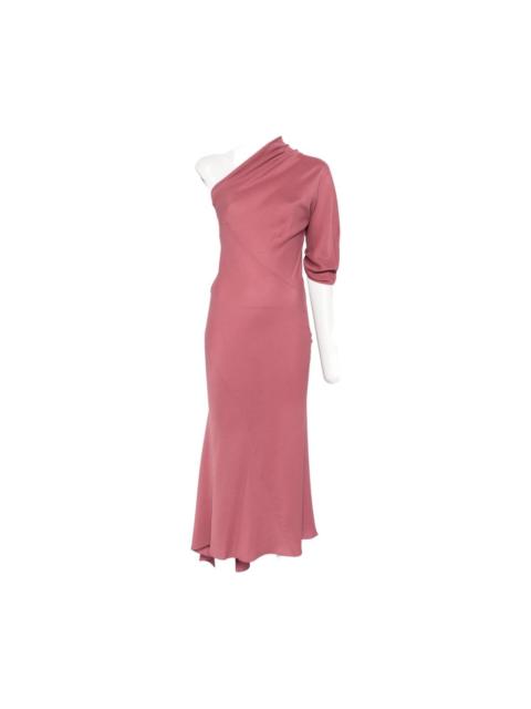 Aldara silk long dress