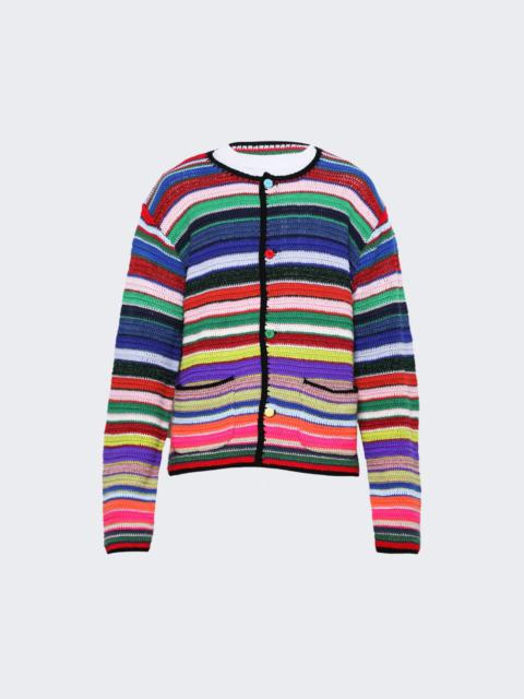 X Lastman Knit Cardigan Multicolor
