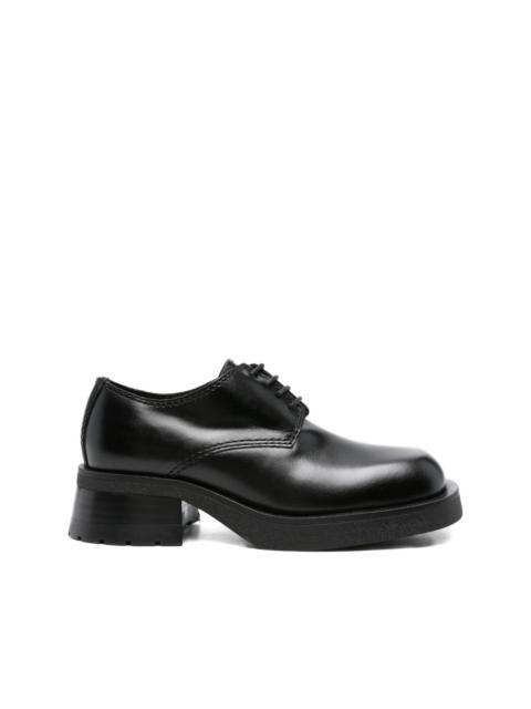 Althea lace-up platform derby shoes