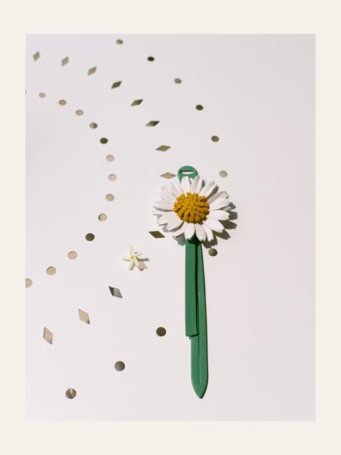 The Leather Daisy Charm