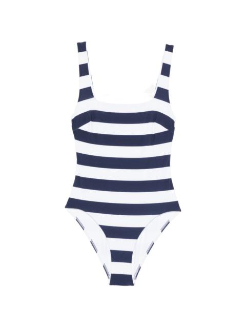 Margot striped swimsuit