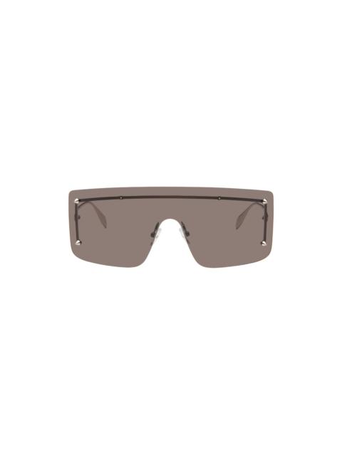 Silver Spike Studs Sunglasses