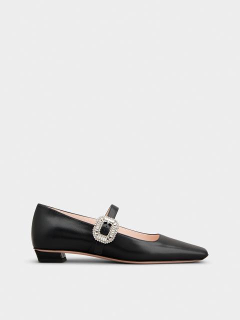 Belle Vivier Mary Janes in leather
