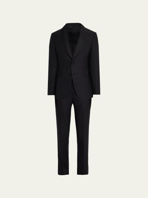 Men's Smoking Soho Shawl-Collar Tuxedo