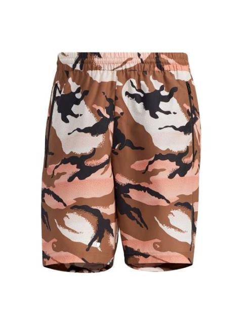 adidas Ub Sht Wv Camo Sports Camouflage Shorts Brown GP0836