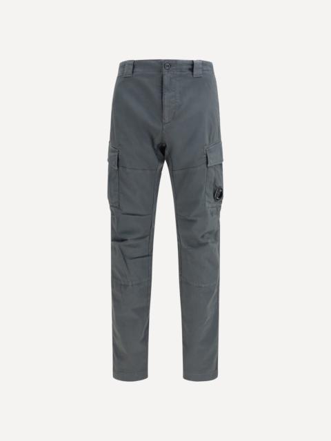 Stretch satin cargo Pants
