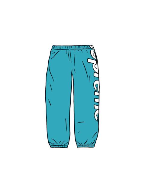 Supreme Spellout Track Pant Aqua