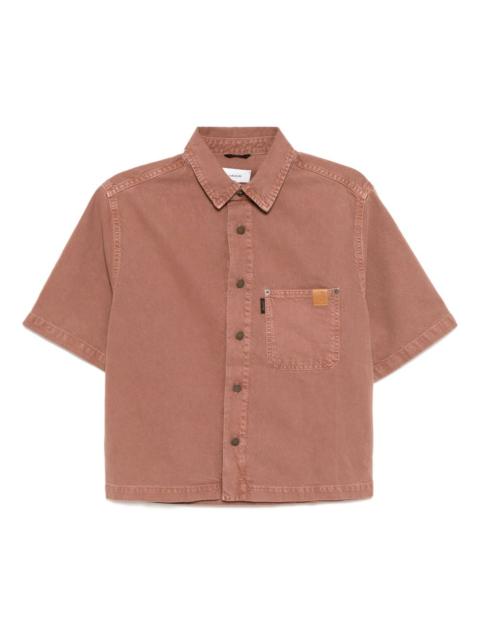 logo-patch shirt