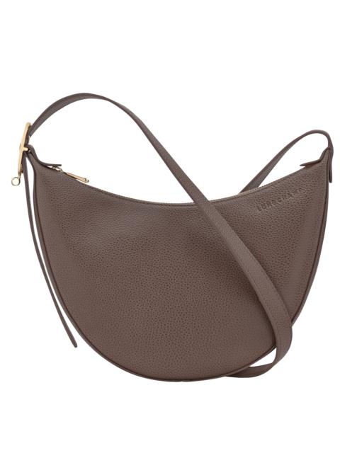 Le Foulonné S Crossbody bag Taupe - Leather