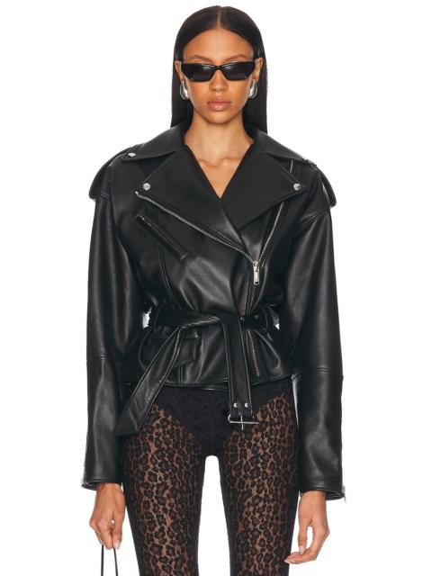 Leather Biker Jacket