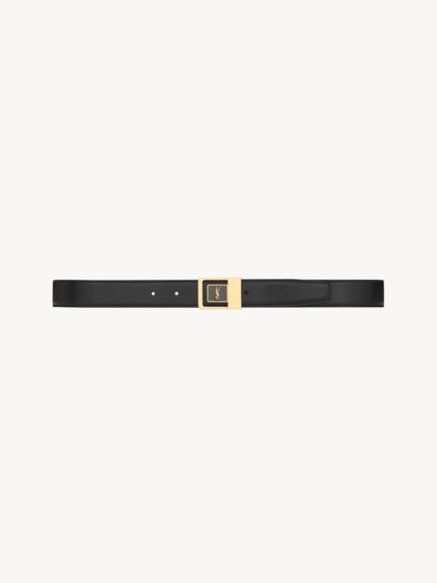 LA 66 BELT IN SMOOTH LEATHER