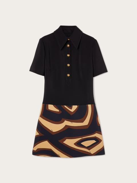 LABIRINTO PRINT SHORT DRESS