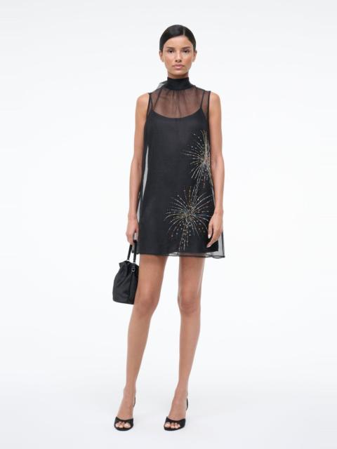 STAUD ALBEE MINI DRESS FIREWORK