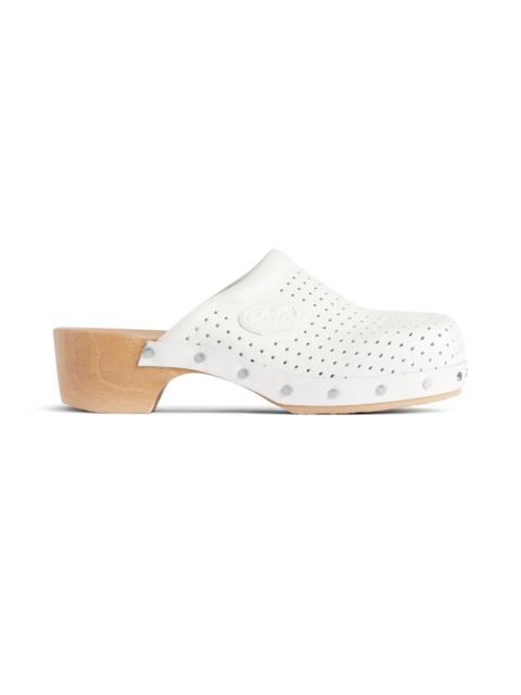 Women's Balenciaga I Scholl Clog Mule in White
