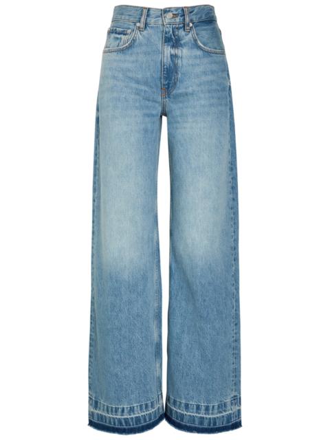 Anine Bing Lewis Wide-leg Jeans
