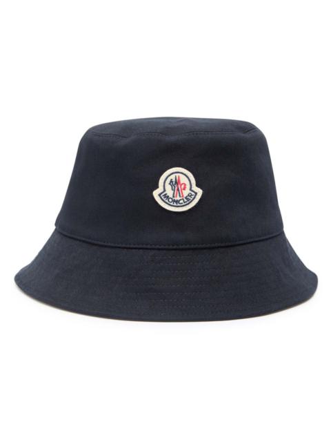 Moncler Reversible Logo Stretch-cotton and Nylon Bucket hat