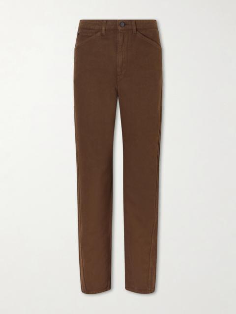 High-rise Straight-leg Jeans