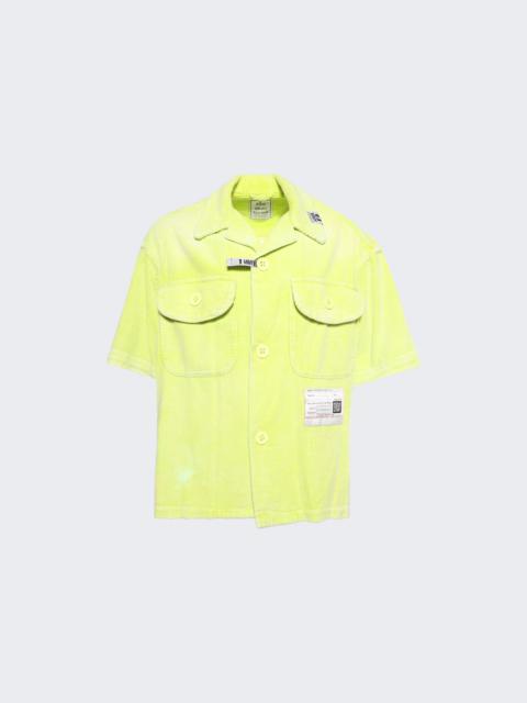 Amateur Sewn Short Sleeves Shirt Yellow