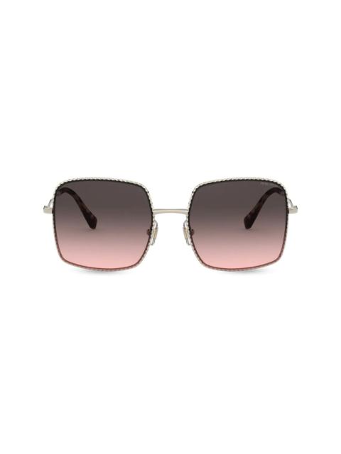 square-frame sunglasses