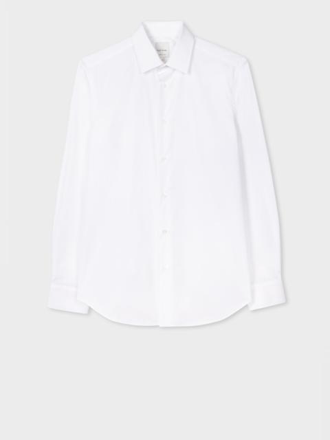 Slim-Fit Shirt With 'Artist Stripe' Cuff Lining