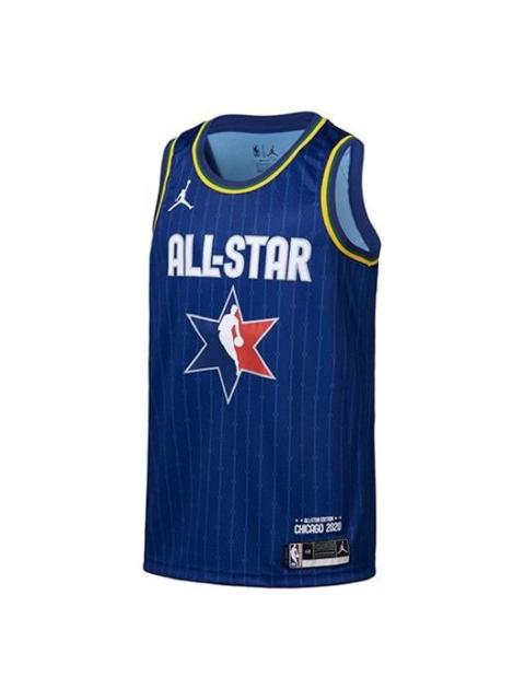 Air Jordan NBA All-Star Edition SW Fan Edition 2020 Chicago Kyrie Irving 11 Sports Basketball Jersey