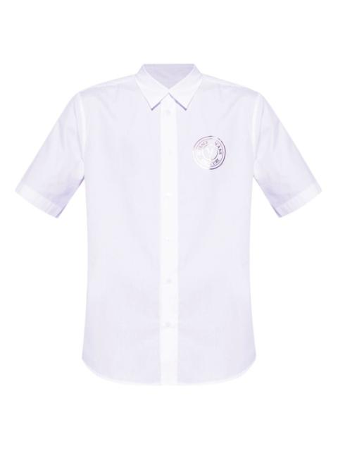 logo-print short-sleeve shirt