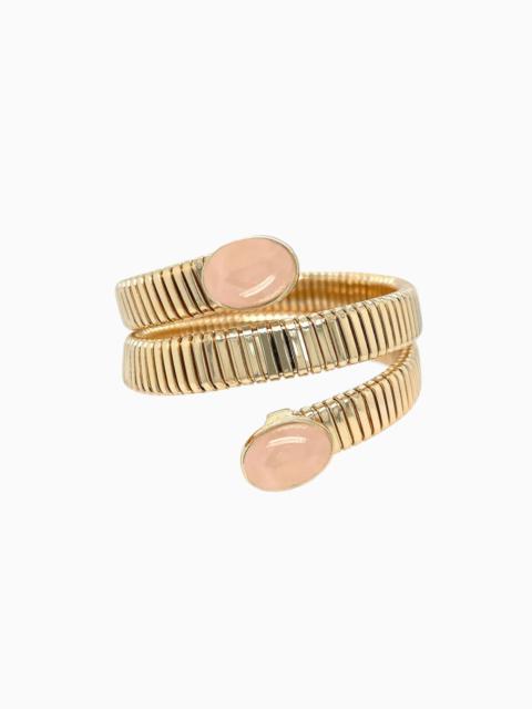 Jennifer Miller Coral Resin Wrap Bracelet