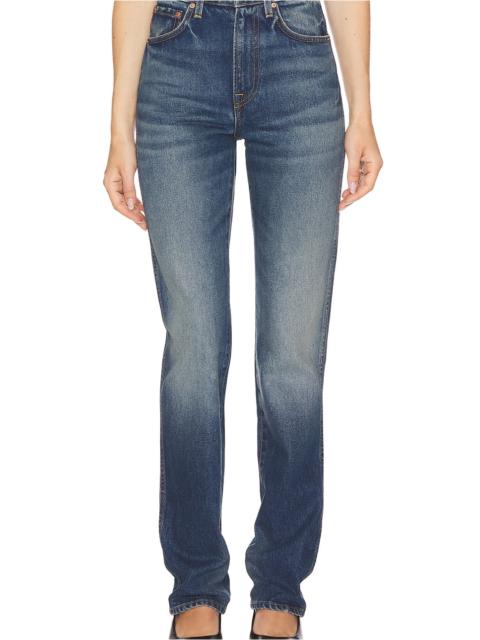 Sara Super High Rise Straight Jeans