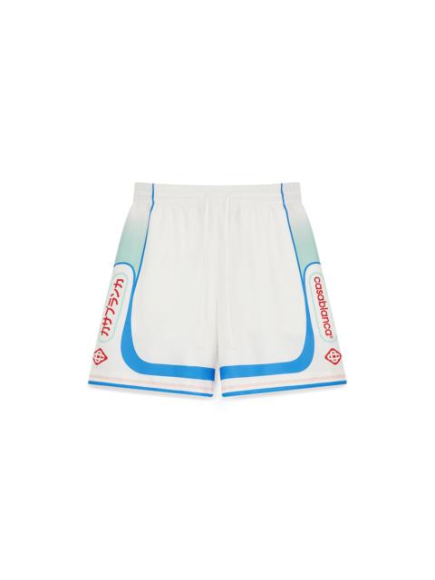 Fuji Dream Silk Shorts | Casablanca Paris