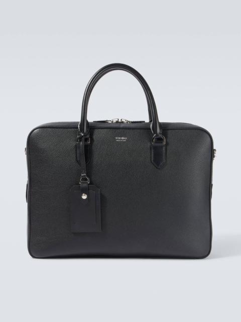 Elliot leather briefcase