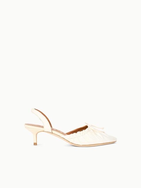 STAUD ALBA SLINGBACK IVORY