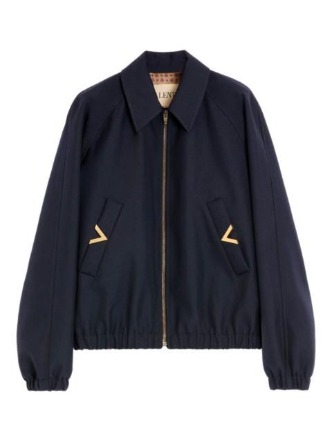 Vgold pocket bomber jacket