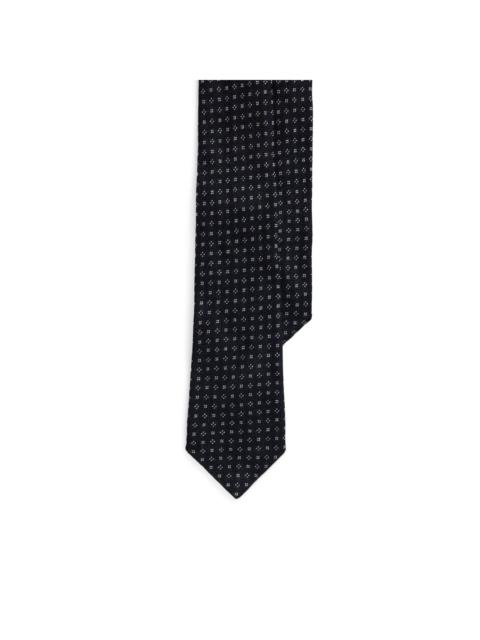 patterned-jacquard tie