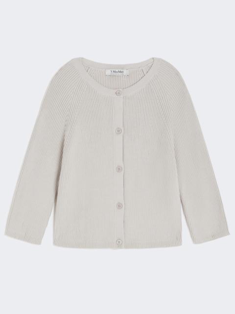 KASSEL Cropped cotton cardigan