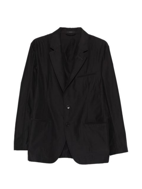 single-breasted blazer