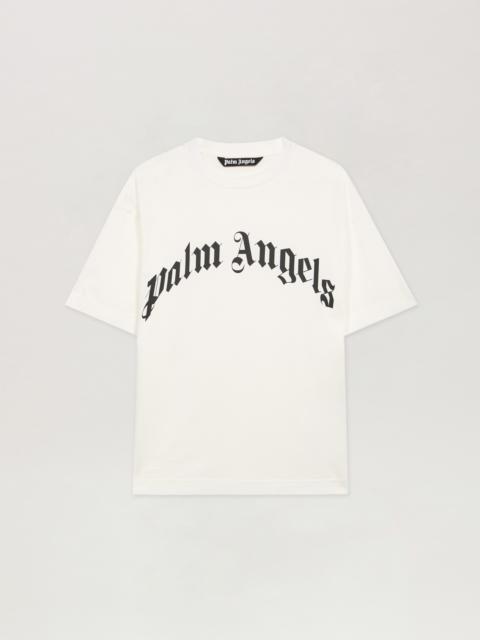 Curved Logo T-Shirt