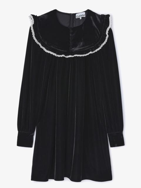 BLACK VELVET DRESS
