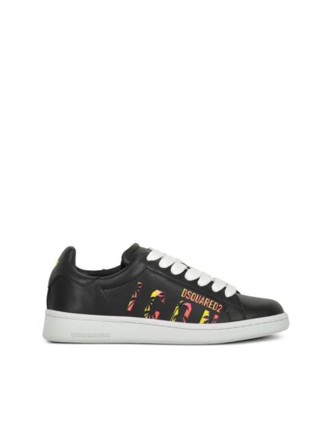 Icon-print sneakers