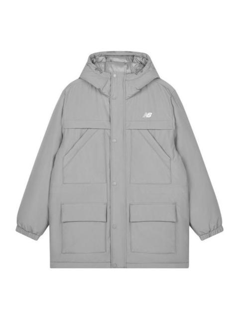 New Balance Sport Long Down Jacket 'Grey' AMJ33320-TAG