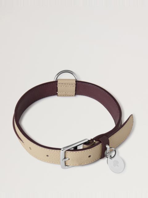 Medium Leather Dog Collar
Dune & Oxblood Small Classic Grain