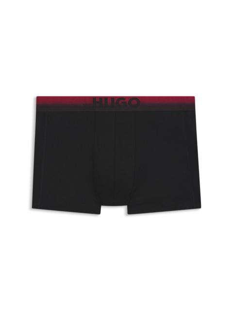 THREE-PACK OF DEGRADÉ-WAISTBAND TRUNKS
