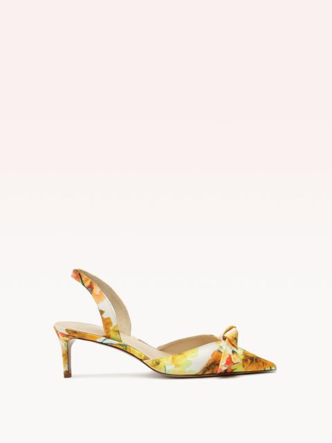 CLARITA SLINGBACK 60 FLORAL YELLOW