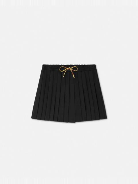 Pleated Mini Skirt