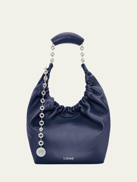 Squeeze Small Shoulder Bag in Napa Leather