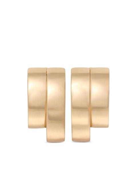 The Double Up Hoop earrings