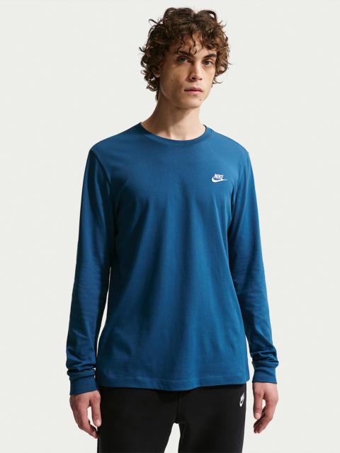 Nike Sportswear Club Men's Long-Sleeve T-Shirt