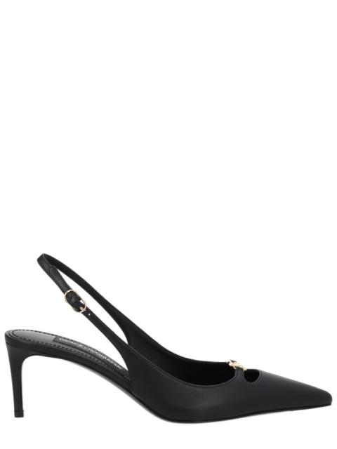 LEATHER LOLLO SLINGBACK